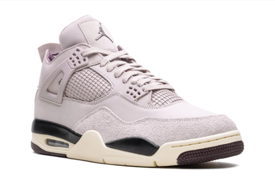 A Ma Maniére x Air Jordan 4 WMNS 'While You Were Sleeping' – Fossil Stone/Burgundy Crush (FZ4810-200)