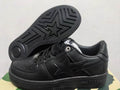 BAPE STA Low-Top Sneakers - Triple Black