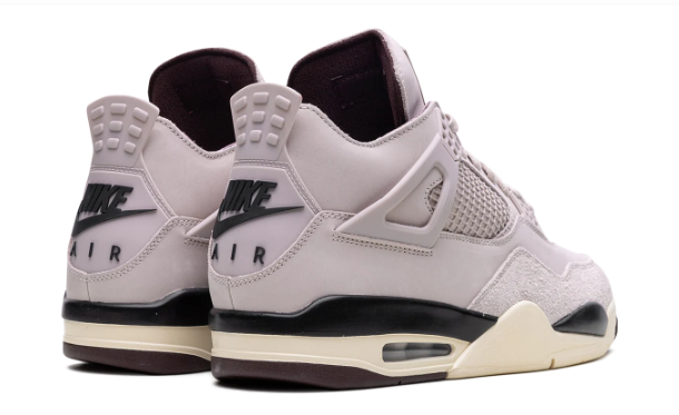 A Ma Maniére x Air Jordan 4 WMNS 'While You Were Sleeping' – Fossil Stone/Burgundy Crush (FZ4810-200)